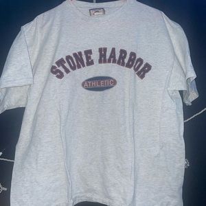 Stone harbor athletic brezzin’up gray t shirt